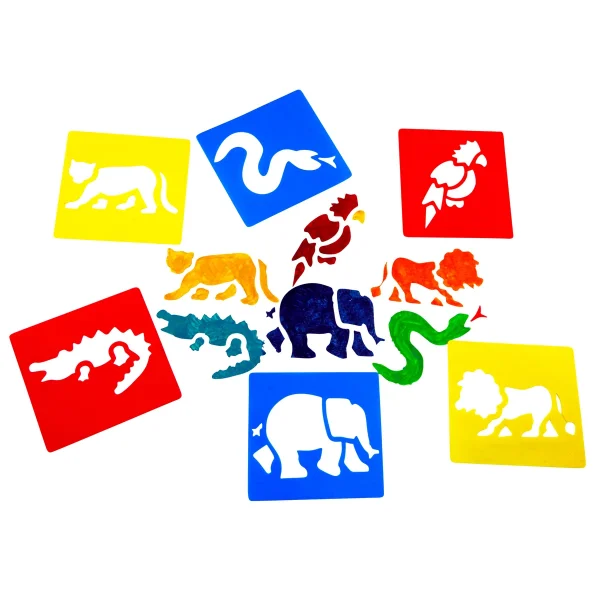 Stencil Jungle — Eduplay educational toy for nursery