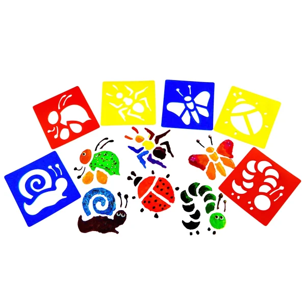 Stencil Insects — Eduplay educational toy for nursery