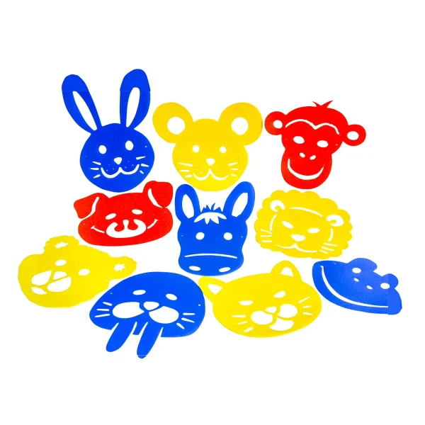Animal Mask Stencils — Eduplay educational toy for nursery