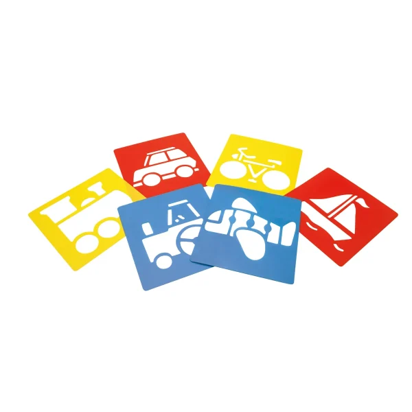 Stencil Vehicles — Eduplay educational toy for nursery