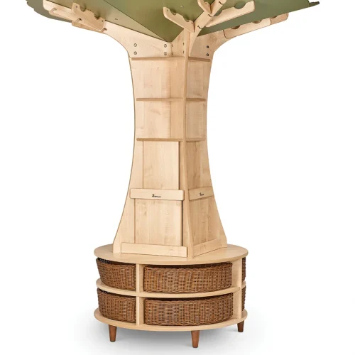 Storytelling Tree with Storage Baskets — Millhouse Educational Toy School