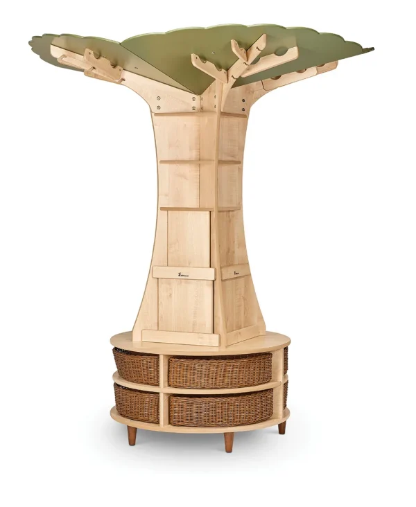 Storytelling Tree with Storage Baskets — Millhouse Educational Toy School