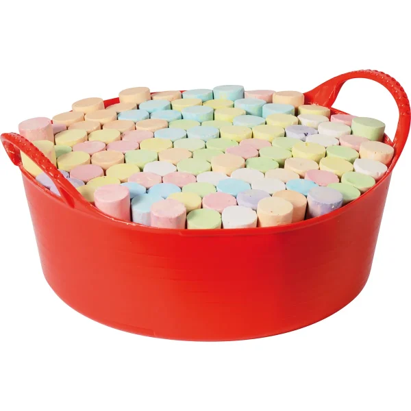 Pavement Chalk 100-Piece Set in Tray — Eduplay Educational Toy Nursery