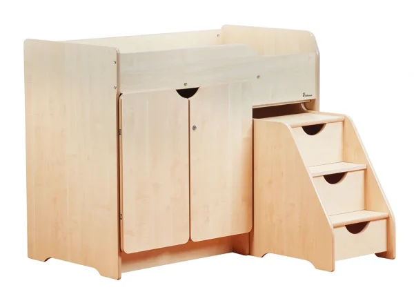 Stepped Baby Changing Unit — Millhouse Learning Toys School