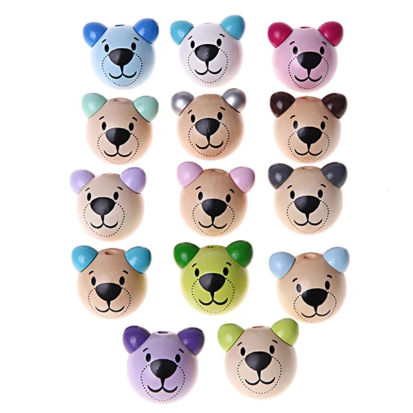 3D bear head - SALE — Kiki-Ena Craft Materials Natural wood