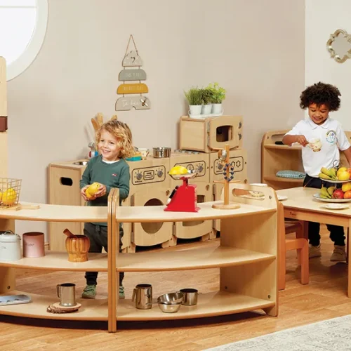 Transparent Storage Boxes with Curtain Set — Millhouse Educational School Toys