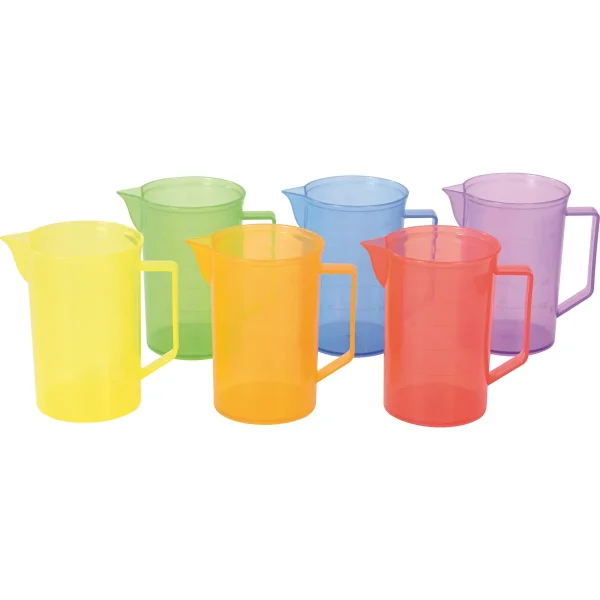 Transparent Measuring Cups 6-Piece — Eduplay educational toy for nursery