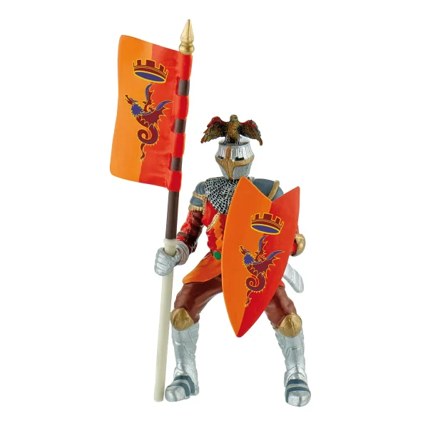 Red Tournament Knight Play Figure — Eduplay Educational Nursery Toy
