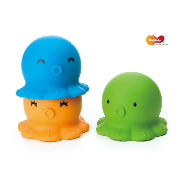 Up On Top Balance Octopus — Kiki-Ena Natural Wood Craft Materials