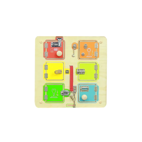 Wall Elements Latch Board — Kiki-Ena Craft Materials Natural Wood