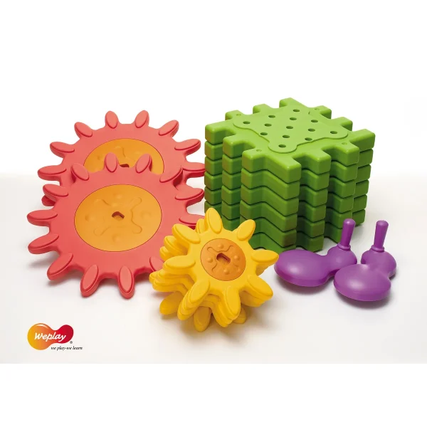 We-Block Gears — Kiki-Ena Natural Wood Craft Materials
