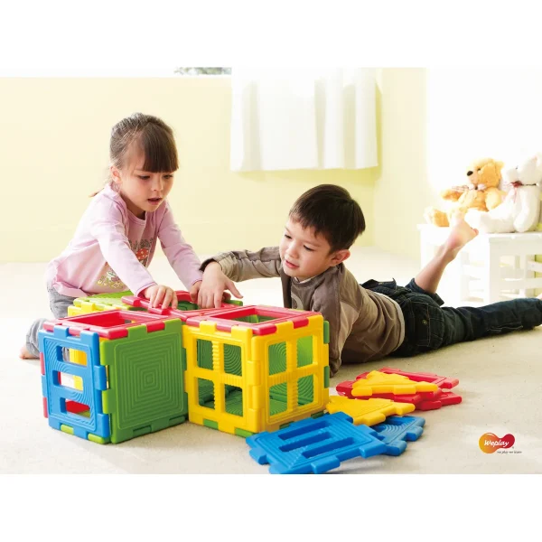 We-Blocks Mini 28-piece — Kiki-Ena Natural Wood Craft Materials
