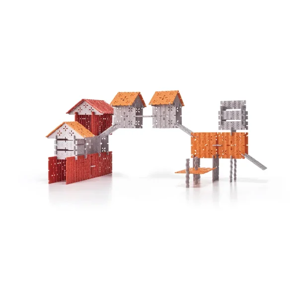 WEPLAY Construction Tiles — Kiki-Ena Natural Wood Craft Materials