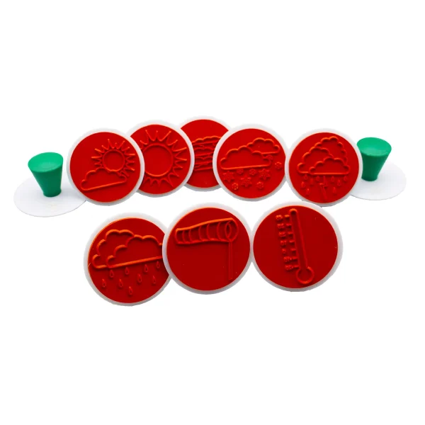 Weather Stamps 10-piece Set — Eduplay educational toy nursery