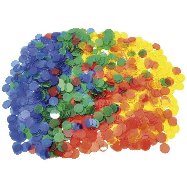Transparent Counting Chips 1000-piece Set — Eduplay educational toy for nursery