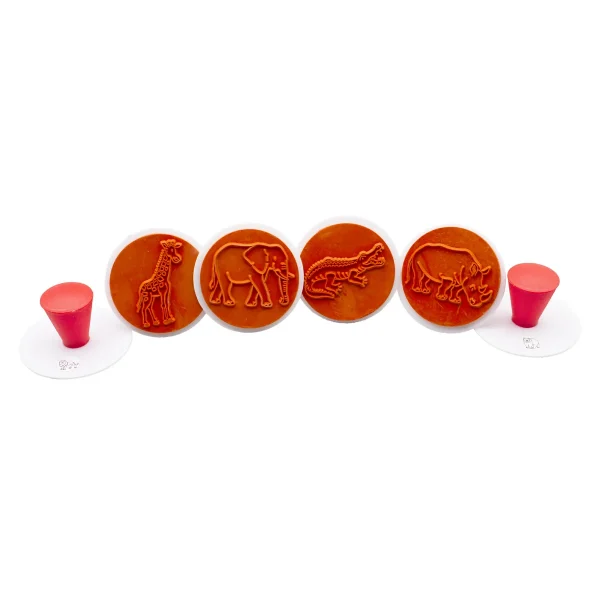 Zoo Animal Stamps 6-piece Set — Eduplay educational toy nursery