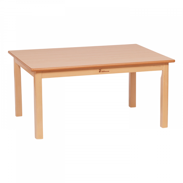 Millhouse small rectangular children's table in beech wood